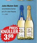 Sekt von Jules Mumm im aktuellen V-Markt Prospekt für 3,69 €