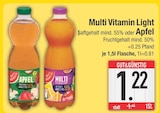 Multi Vitamin Light oder Apfel von GUT&GÜNSTIG im aktuellen EDEKA Prospekt für 1,22 €