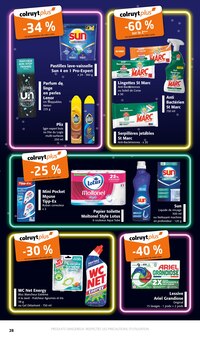 Promo Ariel dans le catalogue Colruyt du moment à la page 28