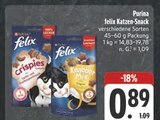 Crispies Angebote von Purina bei EDEKA Ansbach für 0,89 €