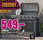 Gasgrill „Carbon TG-4 U“ Angebote von Tenneker bei Hornbach Bautzen für 549,00 €