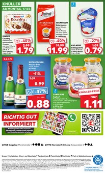 Rotkäppchen Sekt im Kaufland Prospekt "Aktuelle Angebote" mit 48 Seiten (Wismar)