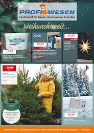 PROFI Wesch Prospekt für Körner: "Weihnachtszeit…", 8 Seiten, 30.11.2024 - 13.12.2024