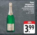 Jahrgangs Sekt oder Alkoholfrei im Angebot bei EDEKA in Nürnberg Jahrgangs Sekt oder Alkoholfrei Angebote bei EDEKA Nürnberg für 3,99 €