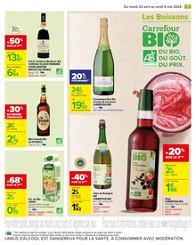 Promo Cidre dans le catalogue Carrefour du moment à la page 9