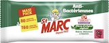 Lingettes Anti-Bactériennes - ST MARC dans le catalogue Géant Casino