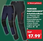 Arbeitsbundhose Angebote von PARKSIDE PERFORMANCE bei Kaufland Solingen für 17,99 €