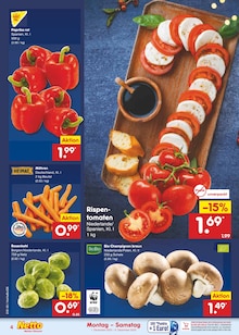 Tomaten im Netto Marken-Discount Prospekt "Aktuelle Angebote" mit 59 Seiten (Bochum)