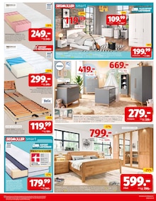 Matratze im Segmüller Prospekt "Zum Glück gibt’s Segmüller - Glückswochen" mit 6 Seiten (Heidelberg)