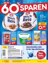 Netto Marken-Discount Mueller Milchreis im Prospekt 