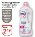 Hygienespüler Angebote von Impresan bei GLOBUS Homburg für 2,49 €