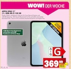 iPad 11" (11. Gen) Wi-Fi 128 GB Angebote von Apple bei E center Mainz für 369,99 €