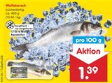 Aktuelles Wolfsbarsch Angebot bei Netto Marken-Discount in Oldenburg ab 1,39 €