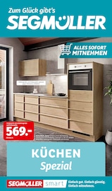 Segmüller Möbel & Einrichtung Prospekt der aktuellen Woche mit 6 Seiten, gültig von 30.05.2026 bis 31.07.2026, in Seeheim-Jugenheim und Umgebung Aktueller Segmüller Möbel & Einrichtung Prospekt in Seeheim-Jugenheim und Umgebung, "KÜCHEN SPEZIAL" mit 6 Seiten, 30.05.2026 - 31.07.2026