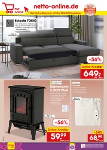 Ecksofa im aktuellen Netto Marken-Discount Prospekt (Frankfurt (Main)) Ecksofa im Netto Marken-Discount Prospekt "Aktuelle Angebote" mit 58 Seiten (Frankfurt (Main))