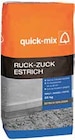 Ruck-Zuck Estrich Angebote von quick-mix bei Hellweg Wuppertal für 9,49 €