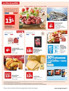 Prospectus Auchan Supermarché de la semaine "Auchan supermarché" avec 2 pages, valide du 07/05/2024 au 19/05/2024 pour Limeil-Brévannes et alentours