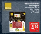 Genussmomente Rinder Carpaccio von EDEKA für 4,49 € bei Marktkauf im Angebot Genussmomente Rinder Carpaccio von EDEKA im aktuellen Marktkauf Prospekt
