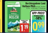 Haltbare Milch im E xpress Prospekt Haltbare Milch von Berchtesgadener Land im aktuellen E xpress Prospekt für 0,99 €