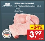 Aktuelle Hähnchen Angebote bei Netto Marken-Discount in Bottrop Aktuelles Hähnchen-Schenkel Angebot bei Netto Marken-Discount in Bottrop ab 3,99 €