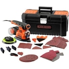 Castorama Villabé - Promo Ponceuse multifonction 4-en-1 Black+Decker Autoselect KA280LKA + accessoires Promo Ponceuse multifonction 4-en-1 Black+Decker Autoselect KA280LKA + accessoires à 69,90 € dans le catalogue Castorama à Villabé