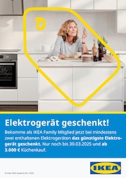 Aktueller IKEA Möbel & Einrichtung Prospekt für Schlüchtern: Elektrogerät geschenkt! mit 1} Seite, 24.02.2025 - 02.03.2025