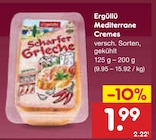 Mediterrane Cremes von Ergüllü für 1,99 € bei Netto Marken-Discount im Angebot Mediterrane Cremes von Ergüllü im aktuellen Netto Marken-Discount Prospekt