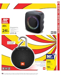 Offre Enceinte Bluetooth dans le catalogue Carrefour du moment à la page 17