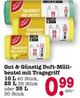 Duft-Müllbeutel mit Tragegriff 10 L im Angebot bei E center in Rastatt Duft-Müllbeutel mit Tragegriff 10 L Angebote von Gut & Günstig bei E center Rastatt für 0,99 €