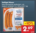 Geflügel Wiener im Angebot bei Netto Marken-Discount in Homburg Geflügel Wiener Angebote bei Netto Marken-Discount Homburg für 2,69 €