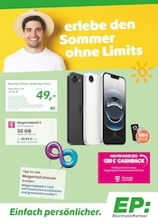 Aktueller EP: Elektromärkte Prospekt in Duderstadt und Umgebung, "erlebe den Sommer ohne Limits" mit 4 Seiten, 01.07.2025 - 31.07.2025