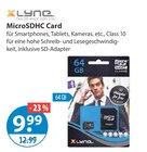 PC im V-Markt Prospekt MicroSDHC Card von XLYNE im aktuellen V-Markt Prospekt für 9,99 €