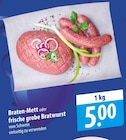 Braten-Mett oder frische grobe Bratwurst Angebote bei famila Nordost Kiel für 5,00 €