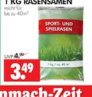 SPORT- UND SPIELRASEN bei Wreesmann im Prospekt "" für 3,49 €