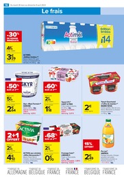 Prix et réduction Jus De Fruits dans le prospectus Carrefour Market en cours Offre Jus De Fruits dans le catalogue Carrefour Market du moment à la page 16
