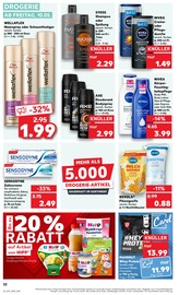 Nivea Creme Angebote im Prospekt "Aktuelle Angebote" von Kaufland auf Seite 32