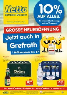 Netto Marken-Discount Prospekt "DER ORT, AN DEM DU IMMER AUSGEZEICHNETE PREISE FINDEST." mit  Seiten (Grefrath)