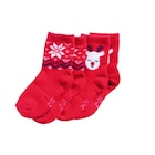 Mi-chaussettes d'intérieur bébé - TEX dans le catalogue Carrefour