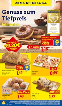 Pizza im Lidl Prospekt "LIDL LOHNT SICH" mit 66 Seiten (Bremen)