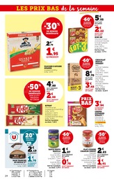 Prix et réduction Kit Kat dans le prospectus U Express en cours Offre Kit Kat dans le catalogue U Express du moment à la page 24