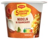 5 Minuten Terrine Nudeln in Rahmsauce im Angebot bei REWE in Greifswald 5 Minuten Terrine Nudeln in Rahmsauce Angebote von Maggi bei REWE Greifswald für 0,99 €