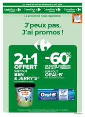 Catalogue Supermarchés Carrefour Proximité en cours à Savagna et alentours, "J’peux pas, J’ai promos !", 8 pages, 30/04/2024 - 12/05/2024