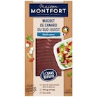 Magret de canard I.G.P. du Sud-Ouest - MONTFORT - Carrefour Market à Dreux Magret de canard I.G.P. du Sud-Ouest - MONTFORT en promo chez Carrefour Market Dreux à 3,30 €