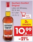 Original Likör mit Whiskey von Southern Comfort für 10,99 € bei Netto Marken-Discount im Angebot Original Likör mit Whiskey von Southern Comfort im aktuellen Netto Marken-Discount Prospekt