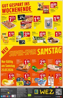 Veltins im aktuellen WEZ Prospekt (Löhne) Veltins im WEZ Prospekt "Die WEZette" mit 18 Seiten (Löhne)