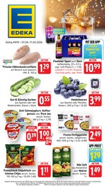 Cola im EDEKA Prospekt in Metzingen Aktueller EDEKA Prospekt mit Cola, "Aktuelle Angebote", Seite 1