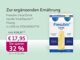 2 kcal Drink Vanille Trinkflasche Angebote von Fresubin bei mea - meine apotheke Neunkirchen für 17,95 €