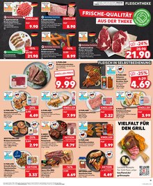 Steak im Kaufland Prospekt "Aktuelle Angebote" mit 28 Seiten (Wiesbaden)