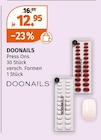 Press Ons von DOONAILS im aktuellen Müller Prospekt für 12,95 €