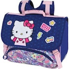 Promo Cartable scolaire avec 2 compartiments Oberthur Hello Kitty 38 cm Bleu et rose à 55,19 € dans le catalogue Fnac à Beaune